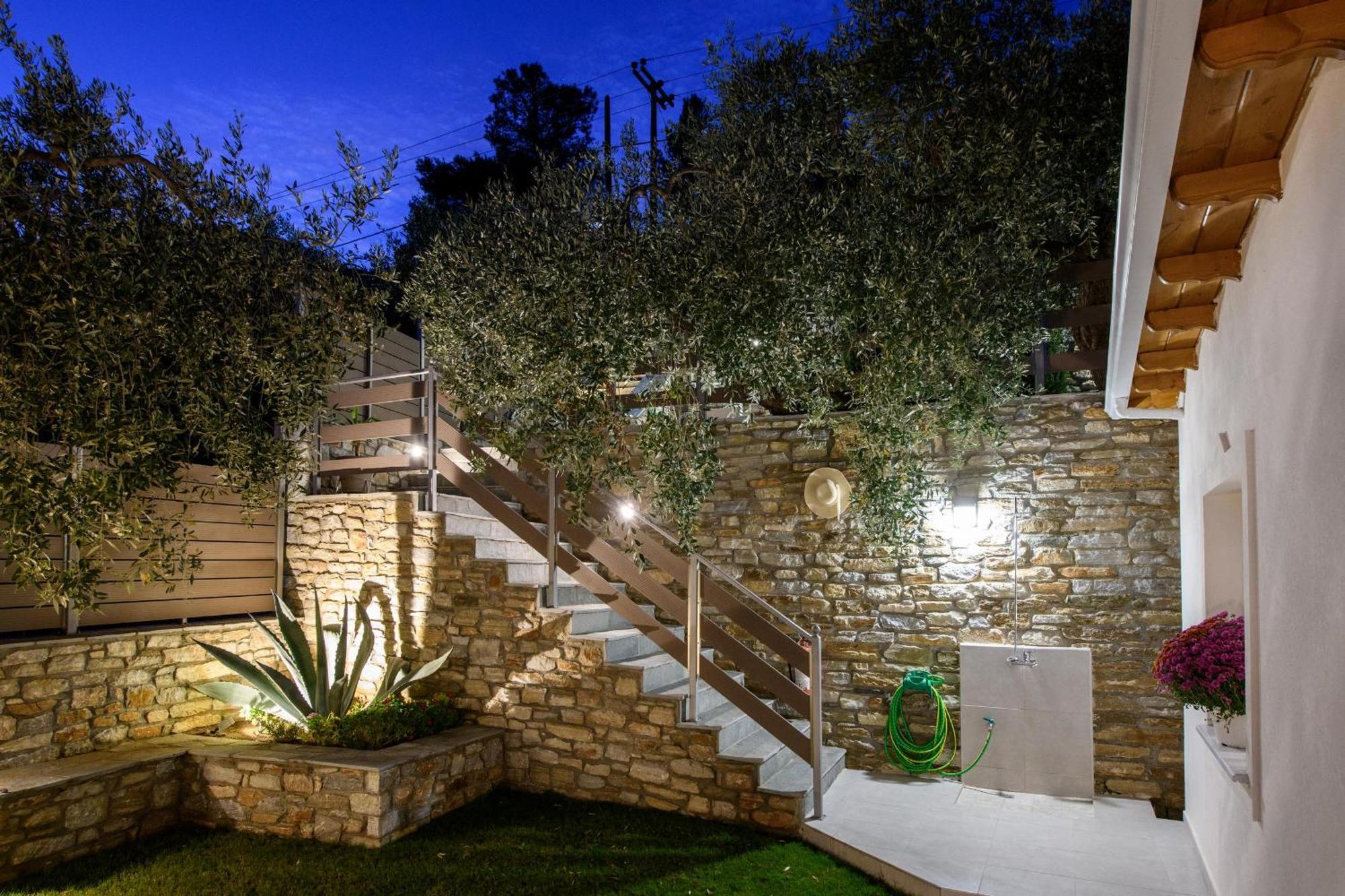 Villa Niti Chrysi Ammoudia Bagian luar foto