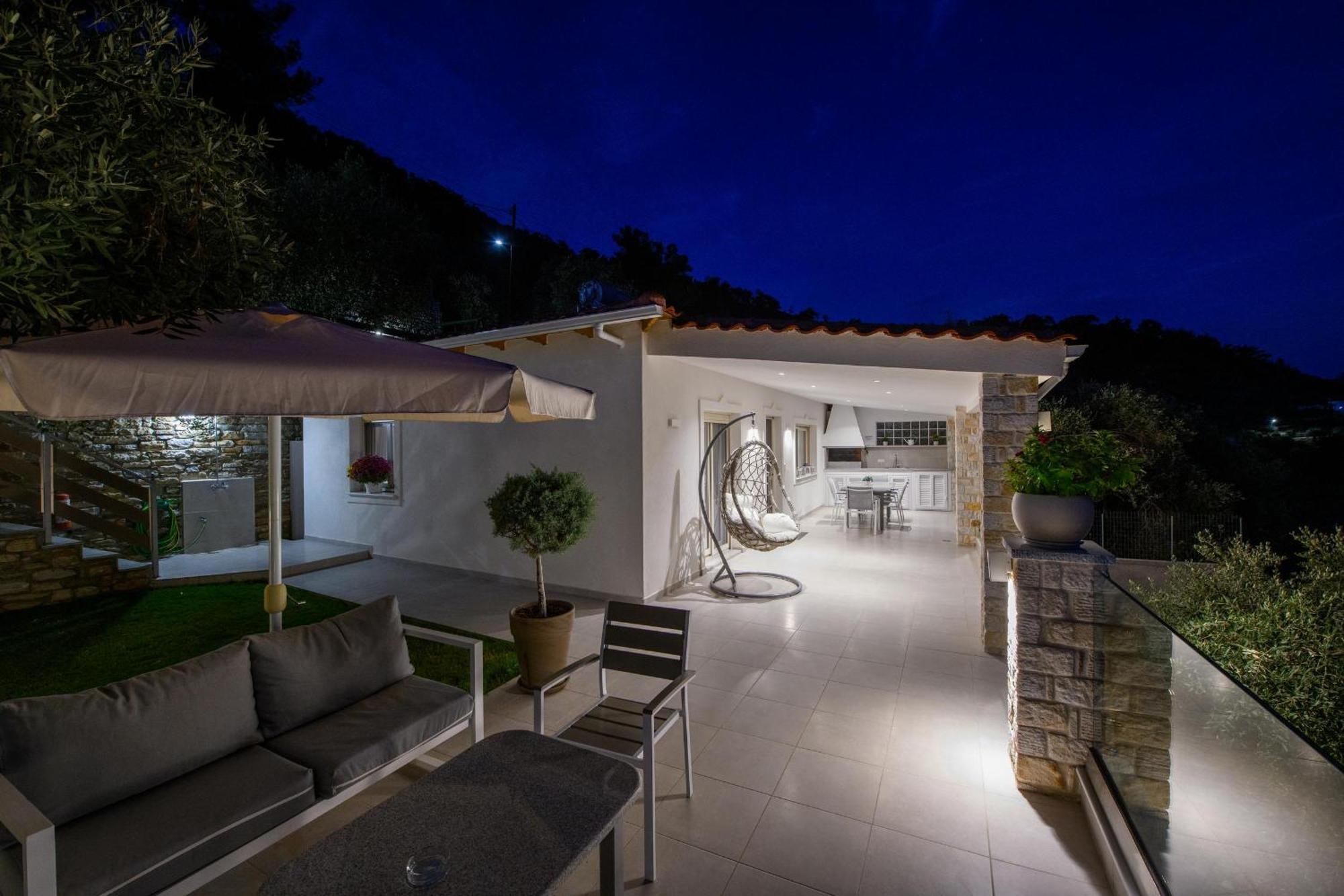 Villa Niti Chrysi Ammoudia Bagian luar foto