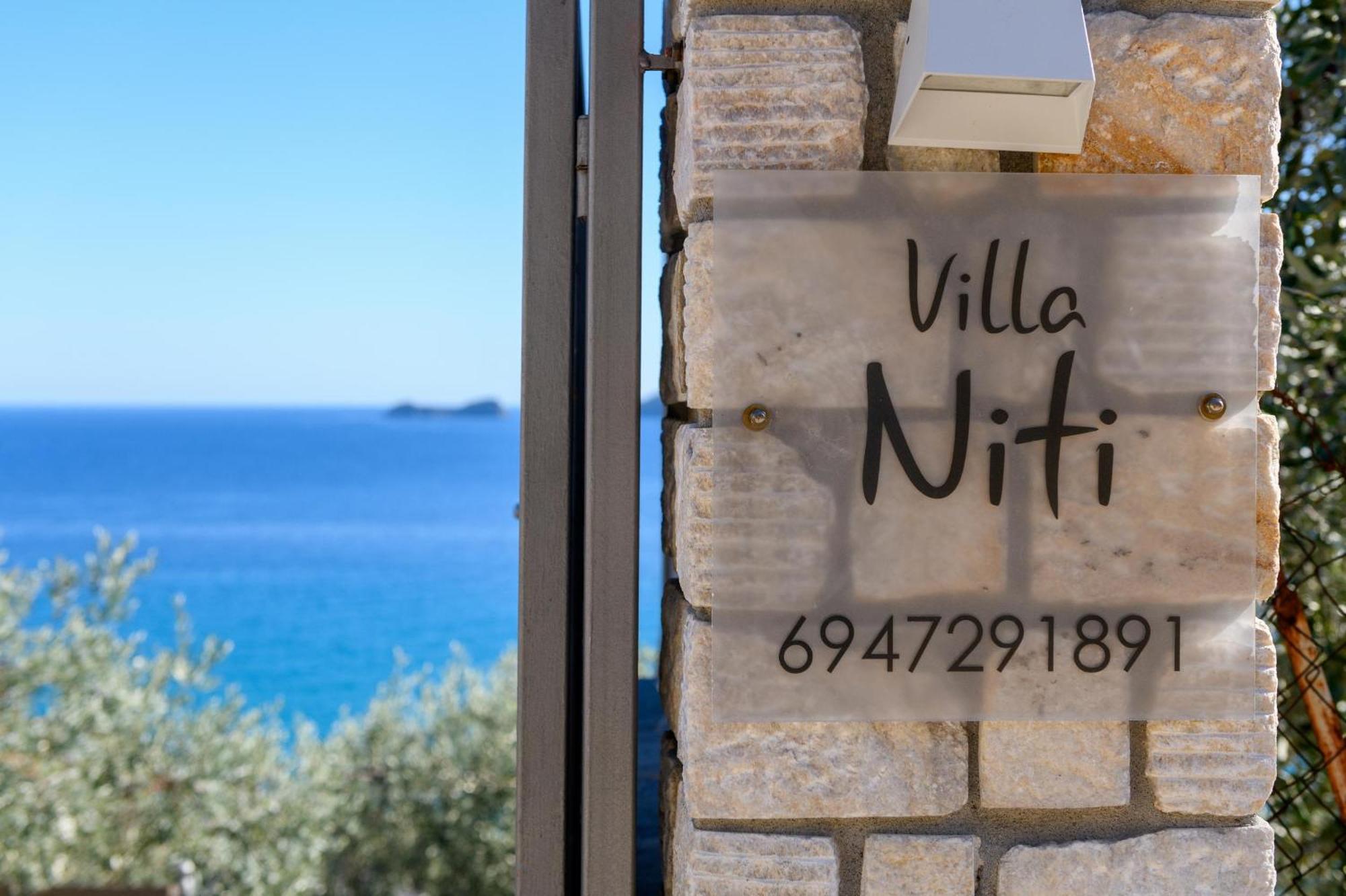 Villa Niti Chrysi Ammoudia Bagian luar foto