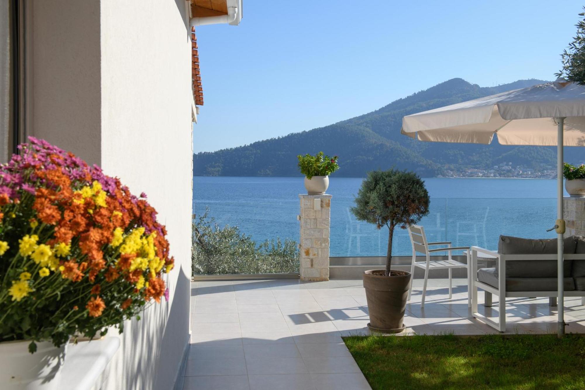 Villa Niti Chrysi Ammoudia Bagian luar foto