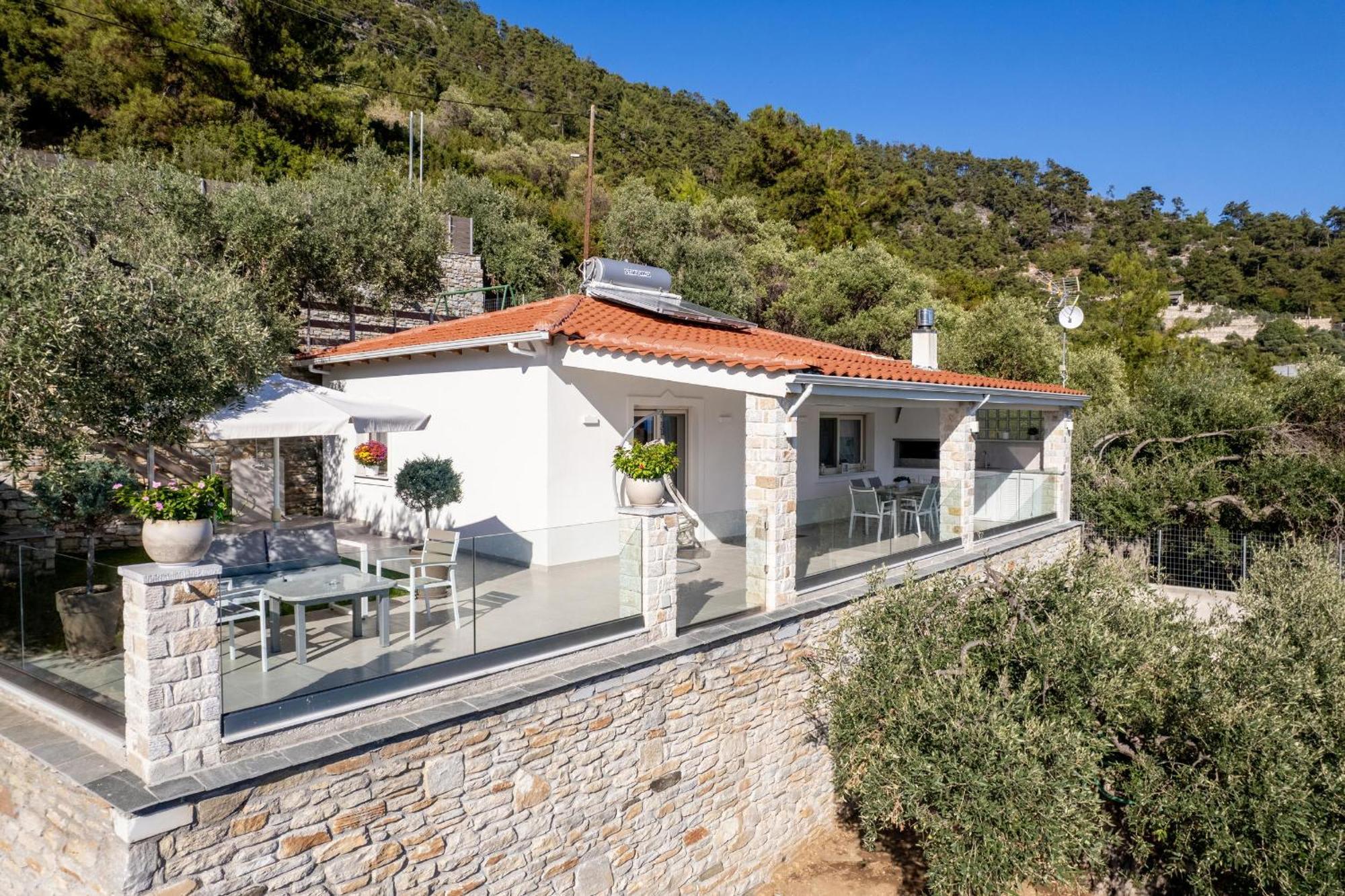 Villa Niti Chrysi Ammoudia Bagian luar foto
