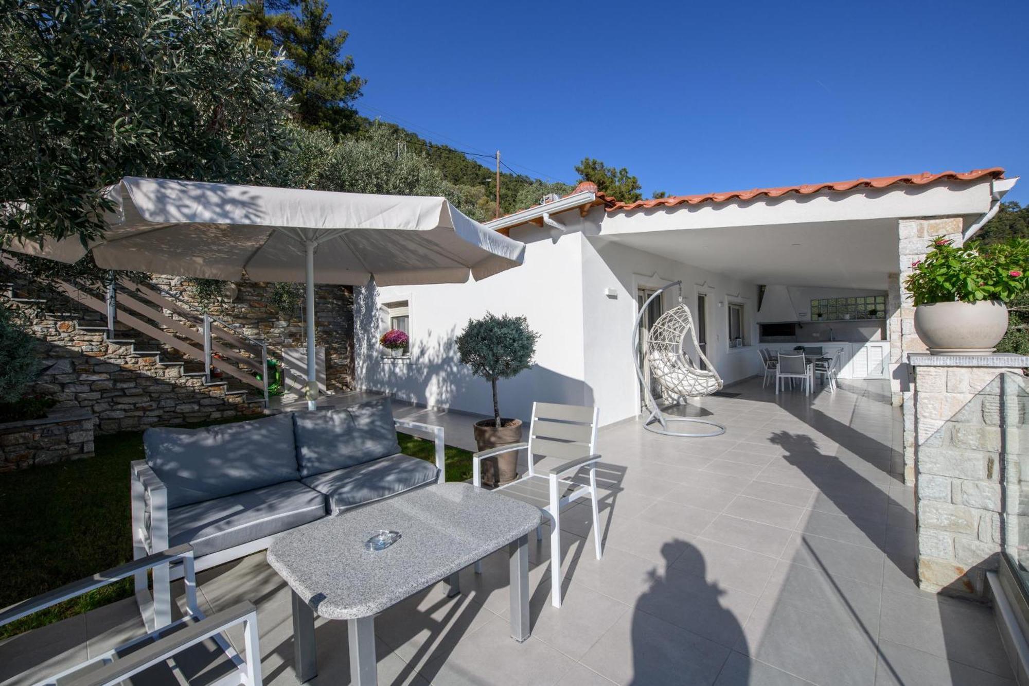 Villa Niti Chrysi Ammoudia Bagian luar foto
